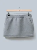 Spódnice - LeGer Spódnica dresowa "Lilou" w kolorze szarym - miniaturka - grafika 1