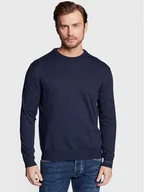 Swetry męskie - Pepe Jeans Sweter Andre PM702240 Granatowy Regular Fit - miniaturka - grafika 1