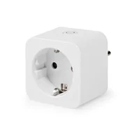 Systemy inteligentnych domów - Nedis WIFIP121FWT inteligentny korek 3680 W Dom Biały - miniaturka - grafika 1