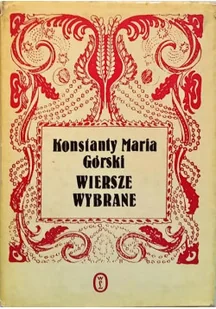 Górski Wiersze wybrane - Poezja - miniaturka - grafika 1