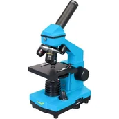 Mikroskopy i lupy - Mikroskop LEVENHUK Rainbow 2L Plus Niebieski - miniaturka - grafika 1