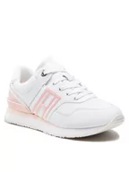 Sneakersy damskie - Tommy Hilfiger Sneakersy Casual City Sneaker FW0FW06458 Biały - miniaturka - grafika 1