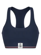 Biustonosze - Tommy Hilfiger Biustonosz top UW0UW06061 Granatowy - miniaturka - grafika 1