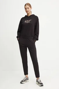 EA7 Emporio Armani dres damski kolor czarny TJTHZ.6DTV63 - Dresy damskie - miniaturka - grafika 1
