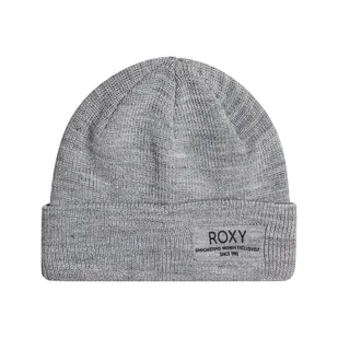 Damska Czapka zimowa ROXY FOLKER HDWR SJEH ERJHA04009-SJEH – Szary - Czapki damskie - miniaturka - grafika 1