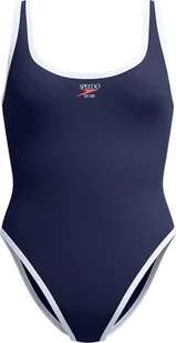 Damski Strój Kąpielowy Solid Scoop 1pc poppy red/patriot blue rozmiar M - Stroje kąpielowe - miniaturka - grafika 1