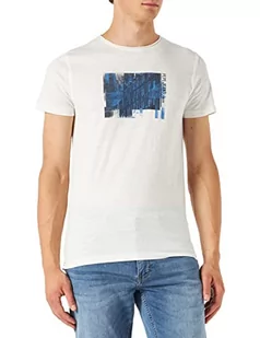 Pepe Jeans Męski t-shirt Sherlock, 800, biały, XS - Koszulki męskie - miniaturka - grafika 1