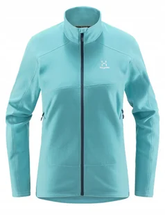 Bluza polarowa damska Haglofs Buteo Mid Jacket - frost blue - Bluzy damskie - miniaturka - grafika 1