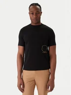 Koszulki męskie - KARL LAGERFELD T-Shirt 755035 561235 Czarny Regular Fit - miniaturka - grafika 1