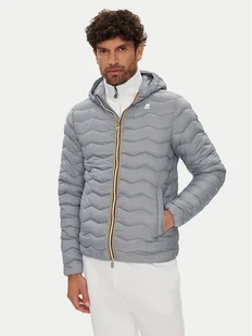 K-Way Kurtka przejściowa Jack K6121HW Szary Slim Fit - Kurtki męskie - miniaturka - grafika 1