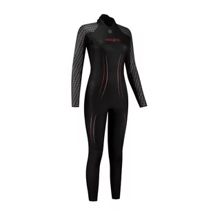 Dare2Tri Dare2Tri MACH3 0.7 Wetsuit Women, czarny MT 2021 Pianki do pływania 21004FMT - Pływanie - miniaturka - grafika 1