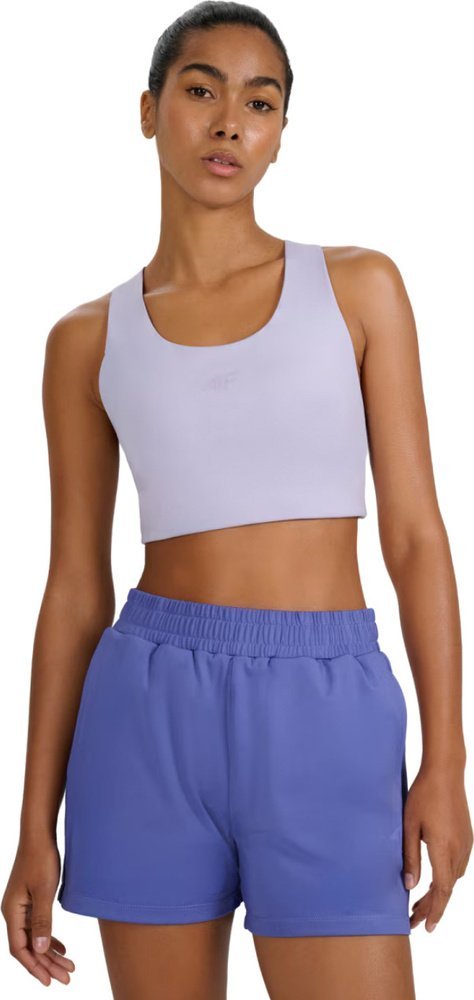 4f Stanik sportowy 4F F225 jasnoniebieski 4FWAW25USBAF225 34S XL