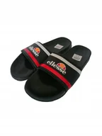 Klapki i japonki męskie - KLAPKI MĘSKIE ELLESSE BRENDAN 04BLACK RED ROZMIAR 40 - miniaturka - grafika 1