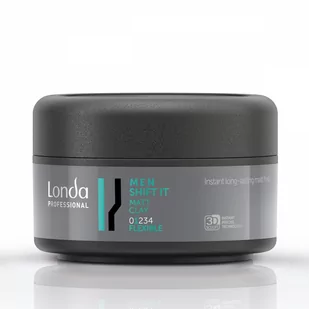 Londa Matująca glinka do włosów Men Shift It Matt Clay) 75 ml - Kosmetyki do stylizacji włosów - miniaturka - grafika 1