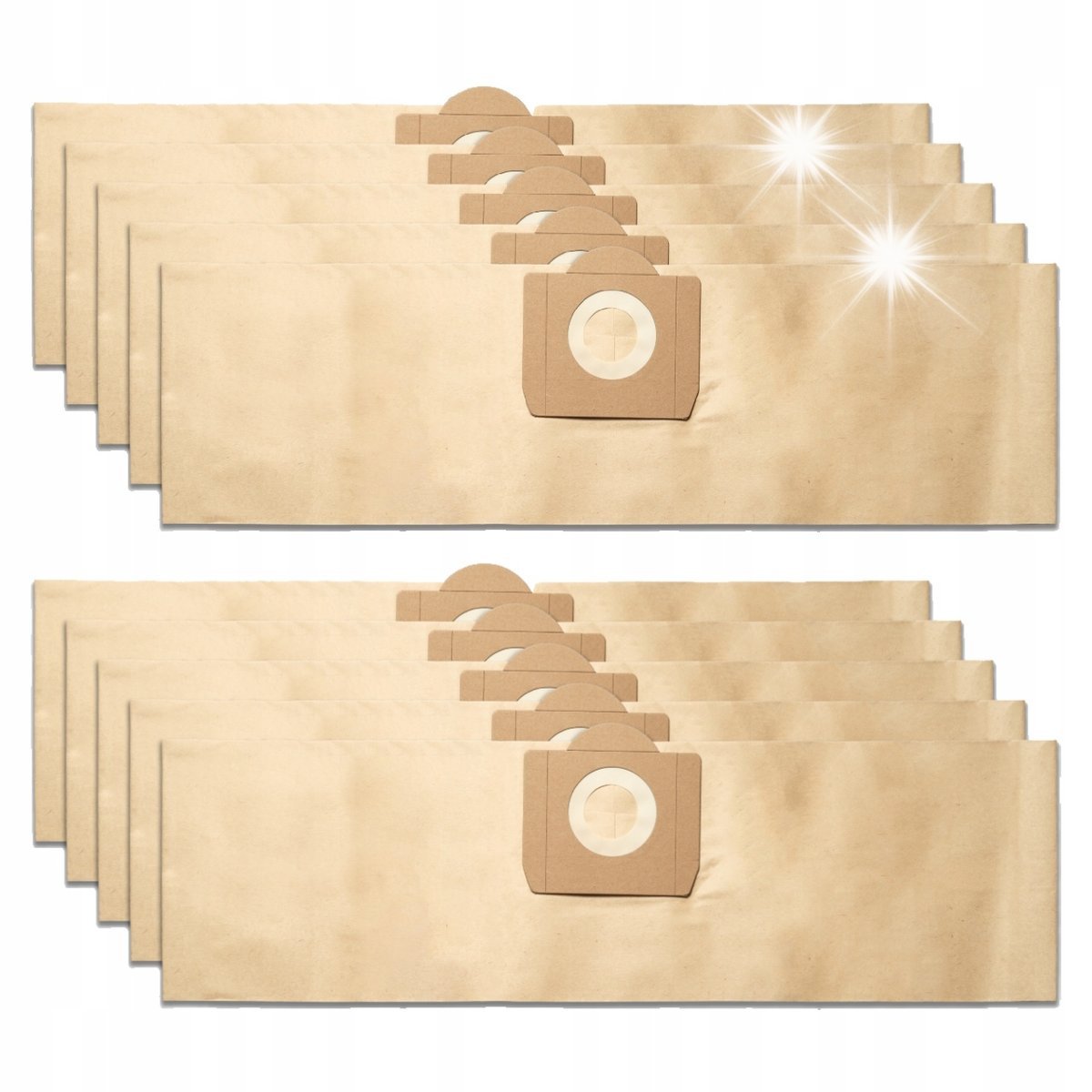 10 SZT WORKI DO ODKURZACZA 80x22CM PAPIEROWY FILTRUJĄCY WD3 WD2 A K NT SE