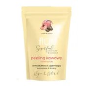 Peelingi do ciała - Fluff Peeling kawowy do ciała brzoskwinia 100g - miniaturka - grafika 1