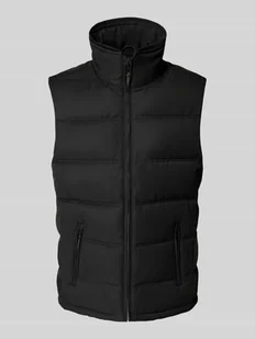 Kamizelka pikowana ze stójką - Kamizelki męskie Kamizelka pikowana ze stójką - Kamizelki męskie - miniaturka - grafika 1