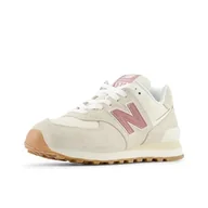 Trampki damskie - New Balance Damskie trampki 574 V2 All Day, Len/palisander, 40 EU - miniaturka - grafika 1