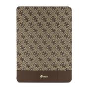 Etui do tabletów - Guess GUFCP12PS4SGW iPad Pro 12.9" brązowy/brown 4G Stripe Allover - miniaturka - grafika 1