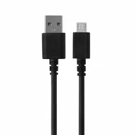 Kable USB - Kabel REVERSE USB/Micro 2.5A, 2m czarny BAG - miniaturka - grafika 1