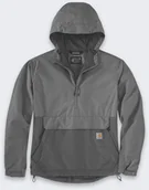 Kurtki męskie - Kurtka Carhartt Anorak Rain Defender Light Gravel - miniaturka - grafika 1