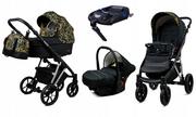 Wózki dziecięce - Babylux Marlux 4w1 + baza isofix 5904905103956 - miniaturka - grafika 1