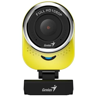 Genius kamera web Full HD QCam 6000, 1920x1080, USB 2.0, żółta, Windows 7 a vyšší, FULL HD, 30 FPS - Kamery internetowe - miniaturka - grafika 1