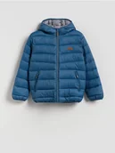 Kurtki i płaszcze dla chłopców - Reserved - Pikowana kurtka - granatowy - miniaturka - grafika 1