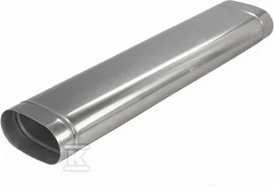 Rura L-1000 owal 100x200 0,5mm do kotłów na pellet - Kominy i akcesoria - miniaturka - grafika 1