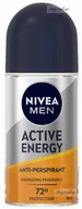 Dezodoranty i antyperspiranty męskie - Nivea - Men - Active Energy - 72H Anti-Perspirant - Antyperspirant w kulce dla mężczyzn - 50 ml - miniaturka - grafika 1