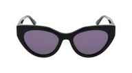 Okulary przeciwsłoneczne - KARL LAGERFELD Okulary przeciwsłoneczne, 001 czarny, rozmiar uniwersalny - miniaturka - grafika 1