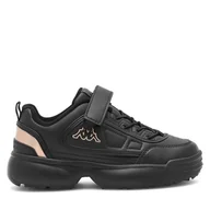 Buty dla dziewczynek - Sneakersy Kappa SS24-3CK10 Czarny - miniaturka - grafika 1