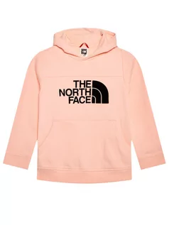 Bluzy dla chłopców - The North Face Bluza Drew Peak Hoody NF0A492SK471 Różowy Regular Fit - grafika 1