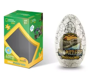 Puzzle 63 el. Stegosaurus Cubic Fun - Puzzle - miniaturka - grafika 2