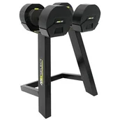 Stojaki na hantle i obciążenia - Zestaw hantli MX SELECT MX55 (2 x 24.9 kg) + Stojak - miniaturka - grafika 1