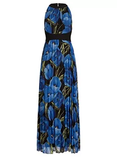 ApartFashion Damska sukienka wieczorowa, czarno-wielokolorowa, normalna, Czarno-wielokolorowy, 46 - Sukienki - miniaturka - grafika 1