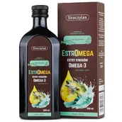 Serce i układ krążenia - Skoczylas Estromega, rybie kwasy Omega 3 DHA+EPA, 250 ml - miniaturka - grafika 1