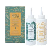 Kosmetyki do stylizacji włosów - ECHOSLINE PERM Zestaw do trwałej ondulacji P1 Włosy naturalne 100ml+120ml - miniaturka - grafika 1