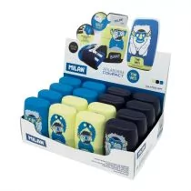 Milan Temperówko-gumka Compact The Yeti 16 szt. - Temperówki - miniaturka - grafika 1