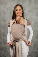 Chusty do noszenia dzieci - LennyLamb Chusta tkana LennyLamb - Jodełka Baby Caffe Late 6 4.6 m. - miniaturka - grafika 1