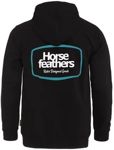 bluza męska HORSEFEATHERS BRONCO SWEATSHIRT Black - Bluzy męskie - miniaturka - grafika 1