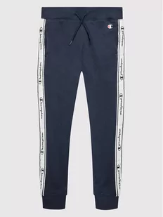 Champion Szorty sportowe 305920 Granatowy Regular Fit - Spodnie i spodenki dla dziewczynek - miniaturka - grafika 1