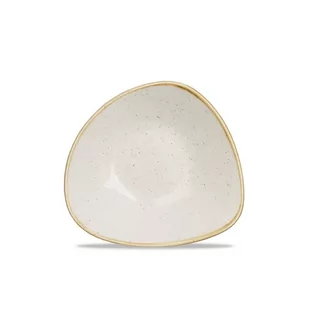 Churchill MISKA TRÓJKĄTNA STONECAST BARLEY WHITE 23,5 cm - Miski i półmiski - miniaturka - grafika 1