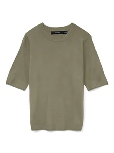 ONLY Sweter w kolorze oliwkowym - Swetry damskie - miniaturka - grafika 1