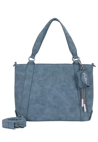 Fritzi aus Preussen Bitzi08 Jive Blue Grey Shopper damskie, BLUE GREY