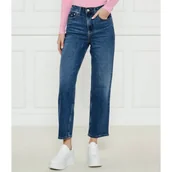 Spodnie damskie - Tommy Jeans Jeansy LAYLA | Straight fit - miniaturka - grafika 1