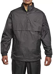 Urban Classics Kurtka męska Windbreaker Pull Over Jacket Stand Up Collar, czarny, XXL - Kurtki męskie - miniaturka - grafika 1