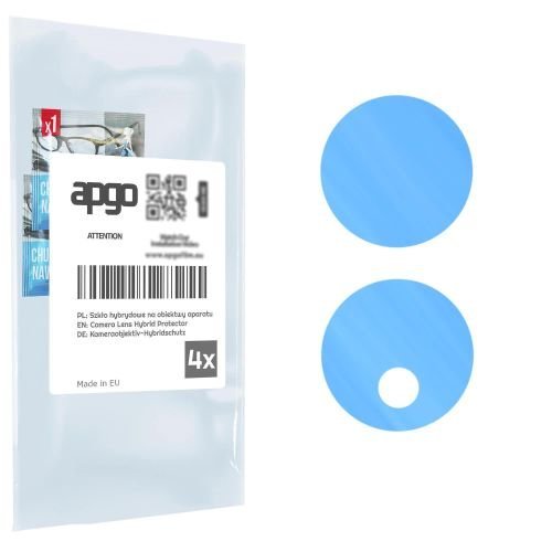 4x szkło hybrydowe na aparat obiektyw kamerę 9H do Honor X7b 5G - apgo hybrid Camera Lens Protector