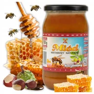 Miód - Miód Kasztanowy Naturalny Oryginalny Nektarowy z Polski Zbiór 2024 1150G - miniaturka - grafika 1