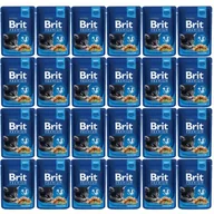 Mokra karma dla kotów - Brit Premium Cat Pouches Chicken Chunks dla kociąt 24 x 100 g - miniaturka - grafika 1